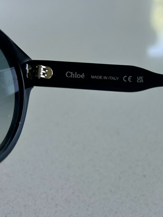 LIKE NEW!  Chloe Core 52mm Sunglasses - Black main image 10